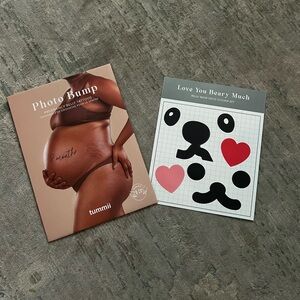 Tummi belly tattoos and sticker set